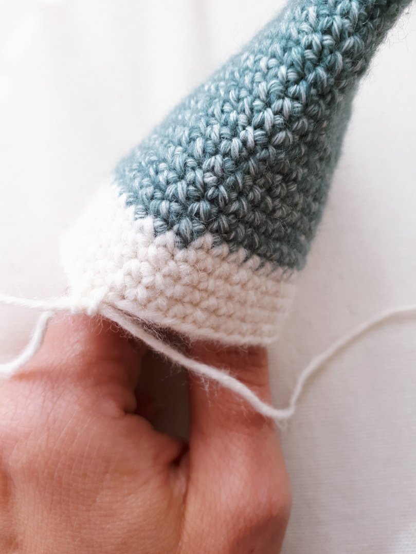 Bereich des Farbwechsels